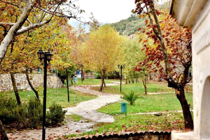 Su Değirmen parkında sonbahar!