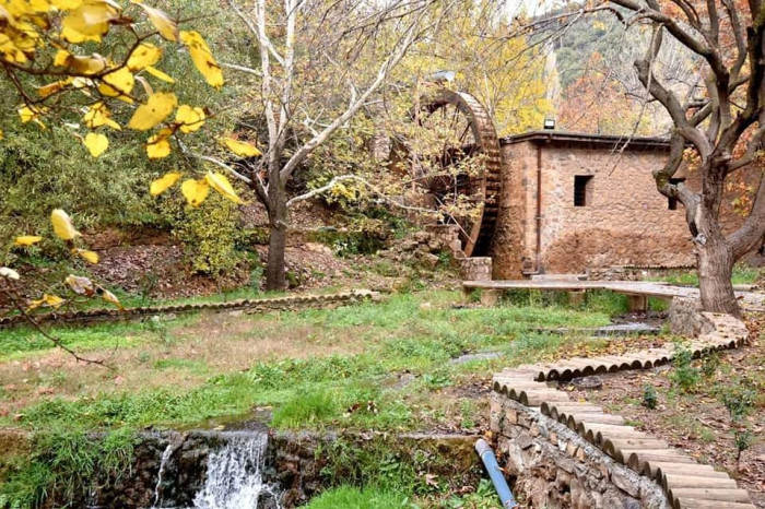 Su Değirmen parkında sonbahar!