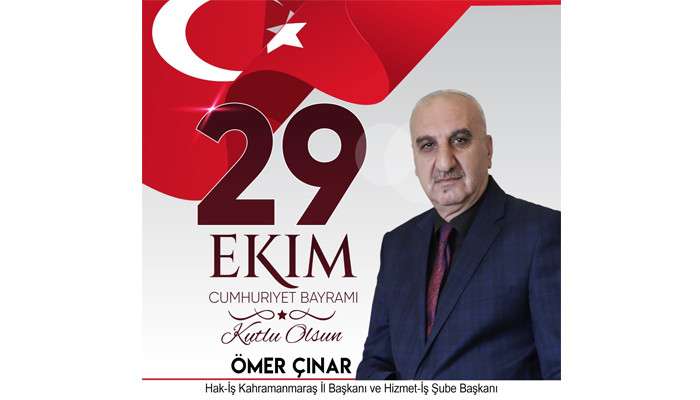Ömer çınar 29 ekim kutlama ilanı