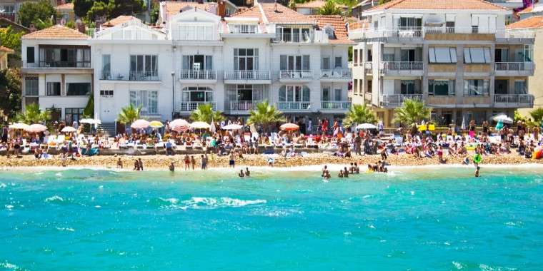 Adalar'da denize girilecek yerler!