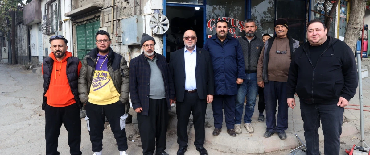 Başkan Akpınar'dan Sakarya Çarşısında Esnaf Ziyareti!