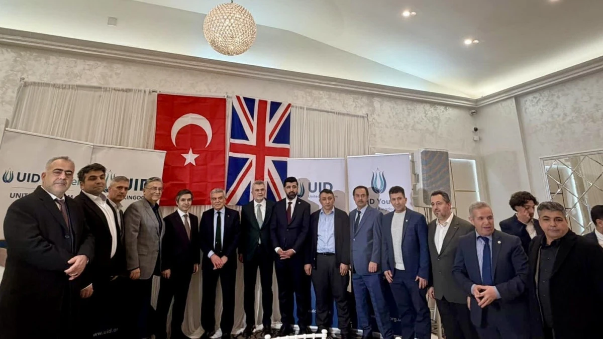 Başkan G&ouml;rgel, İngiltere&rsquo;de Birlik Sofrasında Buluştu!