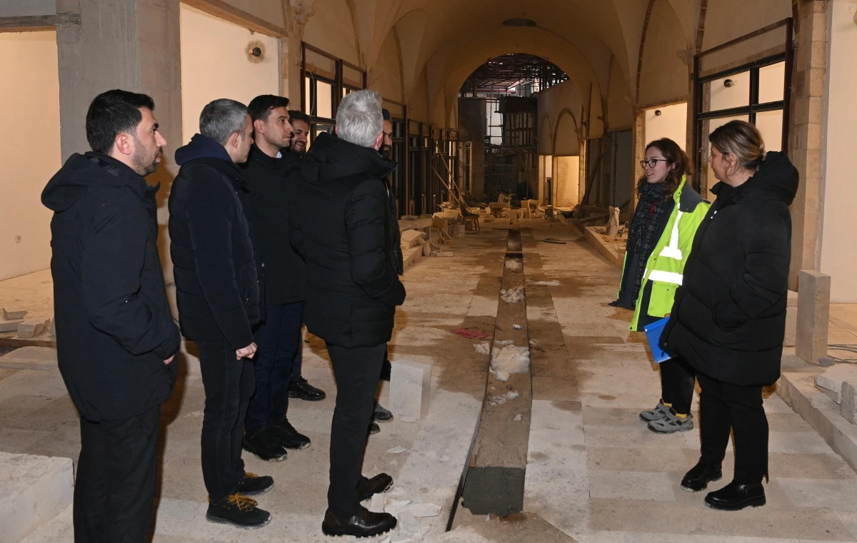 Başkan G&ouml;rgel, Tarihi Kapalı &Ccedil;arşı&rsquo;mızın Restorasyonu Tamamlanıyor!