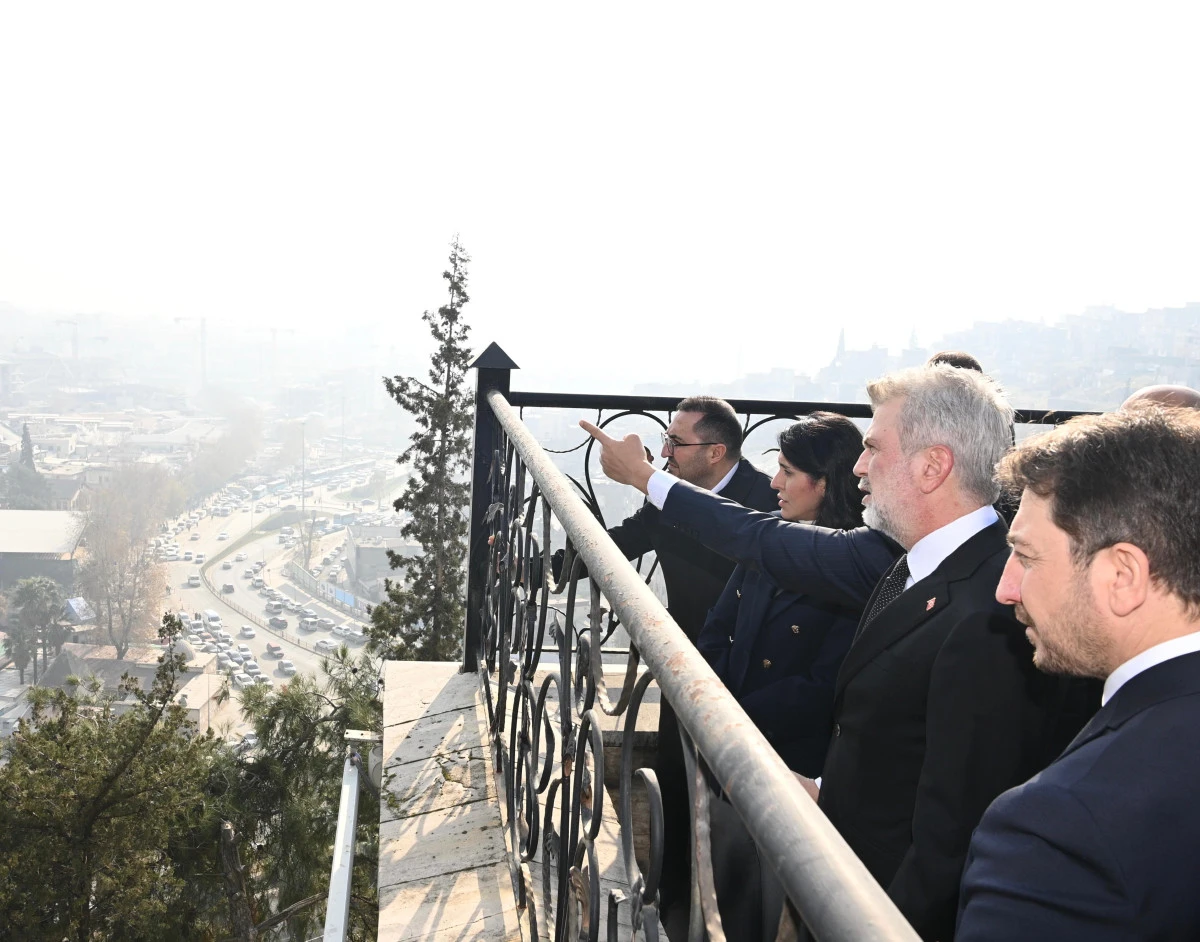 G&ouml;rgel, Genel Başkan Yardımcısı Tuncer ile Restorasyon &Ccedil;alışmalarını Yerinde İnceledi!
