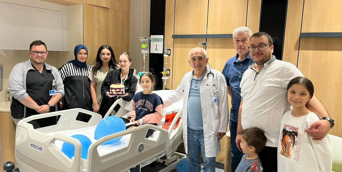 HG Hospital’da Lösemi hastası kız çocuğu tamamen iyileşti!