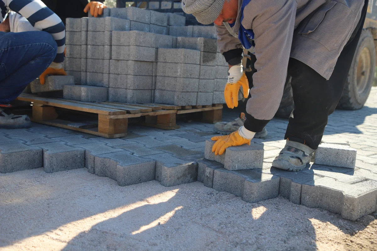 Kozludere'de kilit parke çalışmaları hızla ilerliyor!