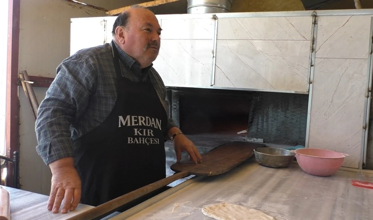 Merdan Kır Bah&ccedil;esinde Taş Fırın Ocağı Faaliyete Girdi!