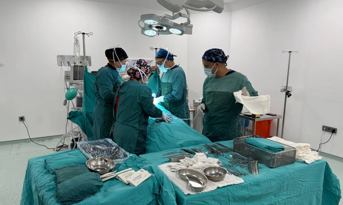 Nurhak Devlet Hastanesinde İlk Ameliyat Gerçekleştirildi!