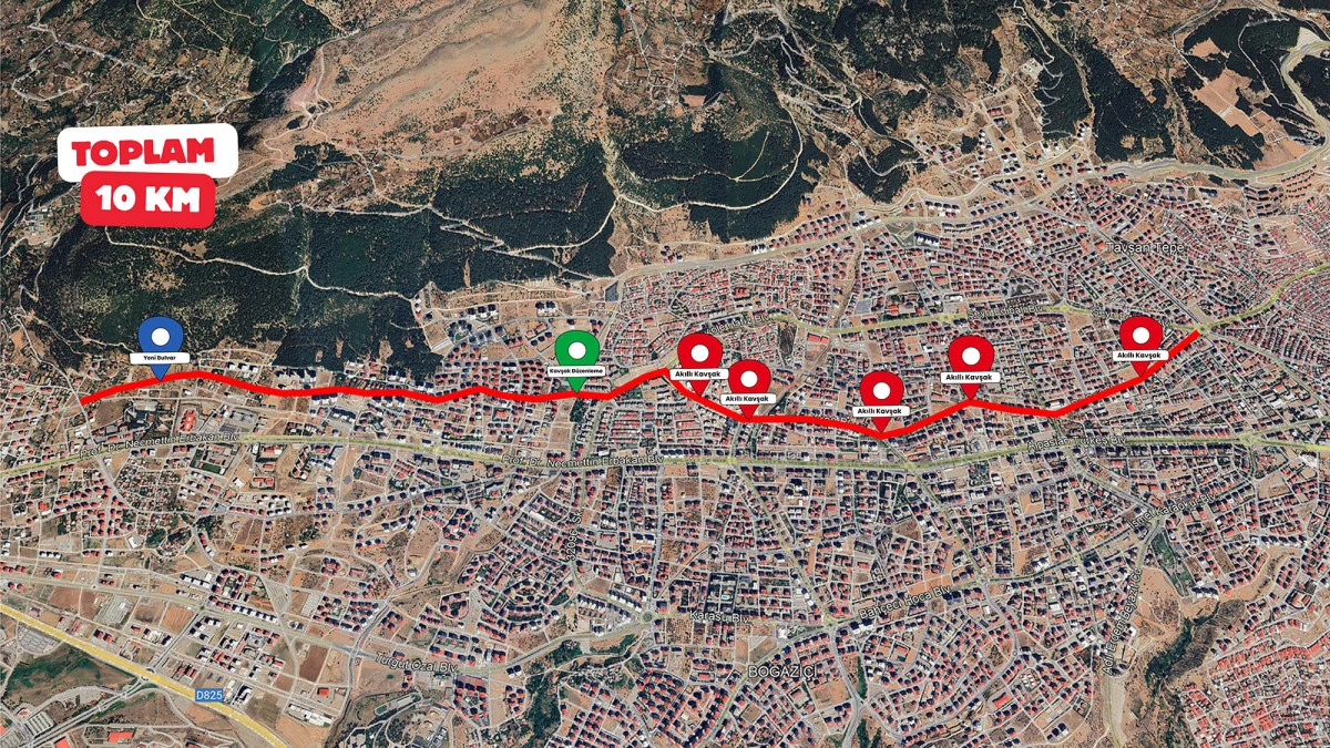 Şehrin Doğusuyla Batısının Bağlantısı Güçleniyor!