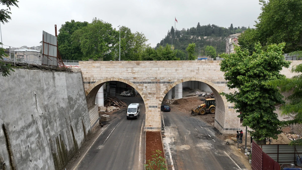 Tarihi Kanlıdere K&ouml;pr&uuml;s&uuml;&rsquo;n&uuml;n Restorasyonu Tamamlanıyor! 