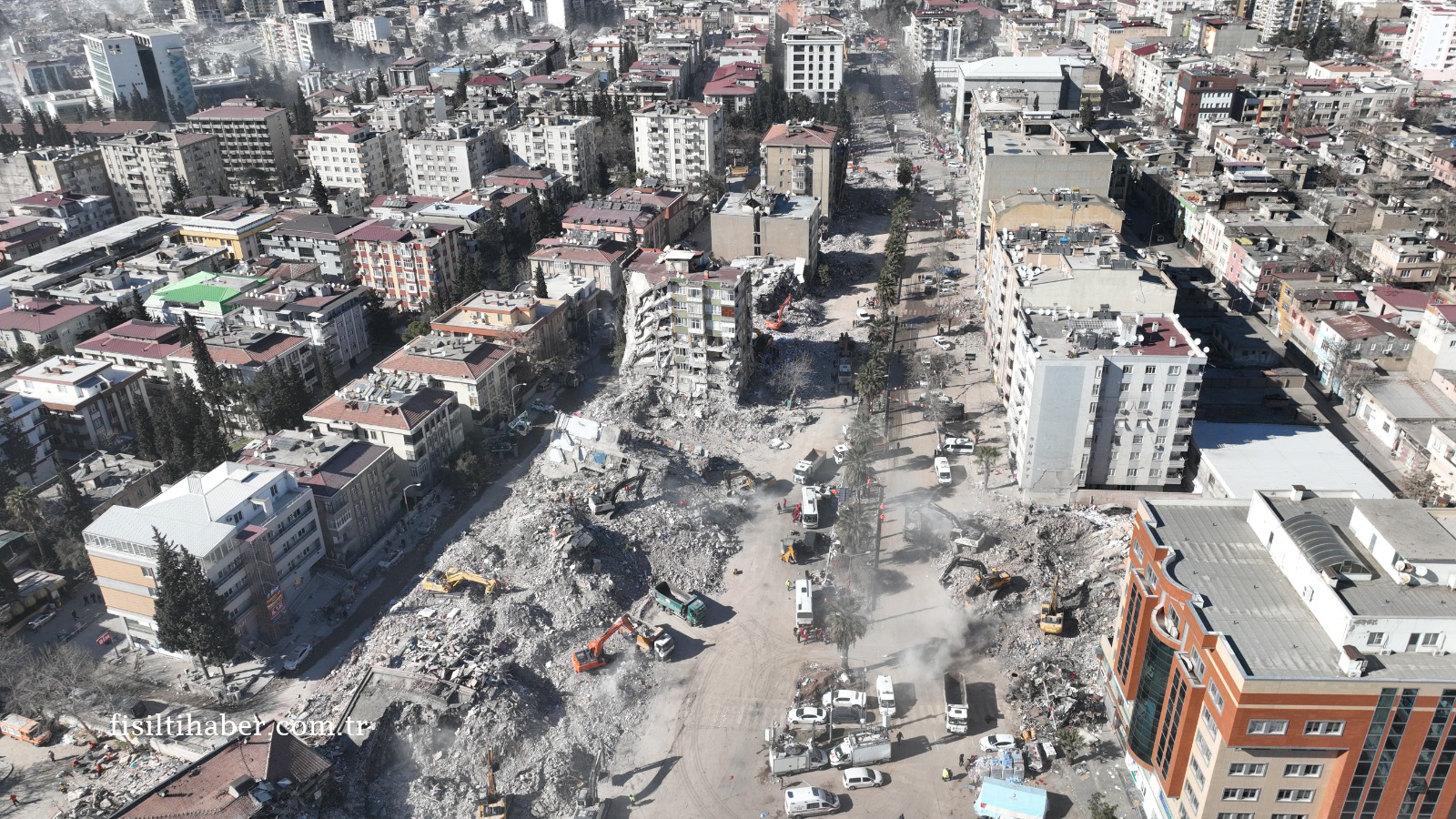 Kahramanmaraş deprem sonrası Şehrin drone görüntüsü!